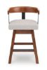 Picture of Ralene - Brown 25" Swivel Barstool