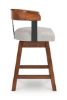 Picture of Ralene - Brown 25" Swivel Barstool