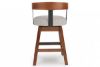 Picture of Ralene - Brown 25" Swivel Barstool