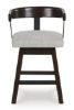 Picture of Haddigan - Brown 25" Swivel Barstool