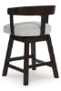 Picture of Haddigan - Brown 25" Swivel Barstool