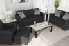 Picture of Jasmine Peaks - Coal Ottoman