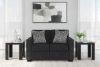Picture of Jasmine Peaks - Coal Loveseat with LED Lighting