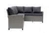 Picture of Wicker - Gray Sofa & Ottoman Set with Dining Table