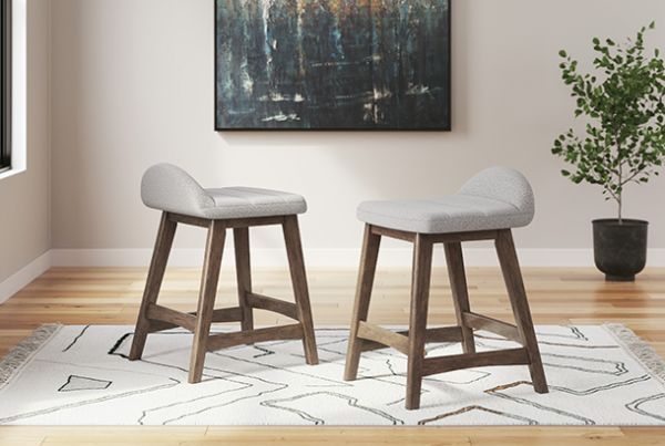 Picture of Lyncott - Gray 24" Counter Stool