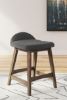 Picture of Lyncott - Charcoal 24" Counter Stool