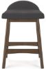 Picture of Lyncott - Charcoal 24" Counter Stool