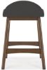Picture of Lyncott - Charcoal 24" Counter Stool