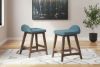 Picture of Lyncott - Blue 24" Counter Stool