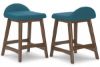 Picture of Lyncott - Blue 24" Counter Stool