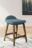 Picture of Lyncott - Blue 24" Counter Stool