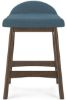 Picture of Lyncott - Blue 24" Counter Stool