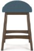Picture of Lyncott - Blue 24" Counter Stool