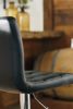 Picture of Bellatier - Black Tall Swivel Barstool