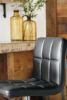 Picture of Bellatier - Black Tall Swivel Barstool