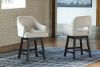 Picture of Tallenger - Linen 24" Swivel Barstool