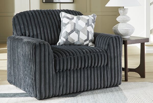 Picture of Midnight - Gunmetal Chair and a Half