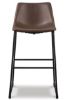 Picture of Centiar - Brown 30" Upholstered Barstool