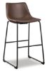 Picture of Centiar - Brown 30" Upholstered Barstool