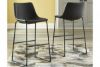 Picture of Centiar - Black 30" Upholstered Barstool