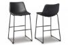 Picture of Centiar - Black 30" Upholstered Barstool