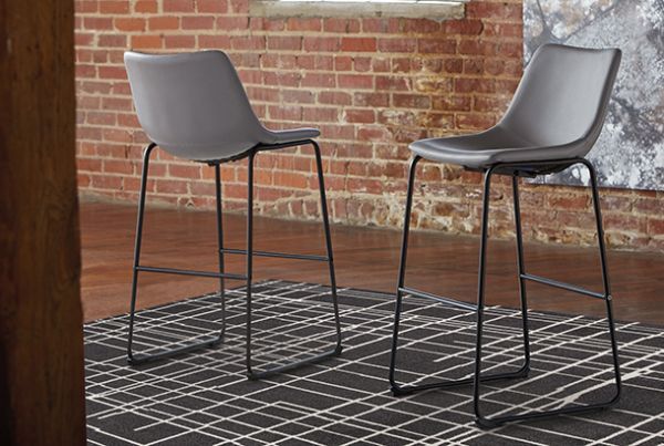 Picture of Centiar - Gray 30" Upholstered Barstool