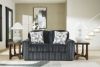 Picture of Midnight - Gunmetal Loveseat
