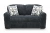 Picture of Midnight - Gunmetal Loveseat