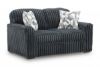 Picture of Midnight - Gunmetal Loveseat