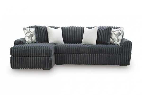Picture of Midnight - Gunmetal 2PC Sectional