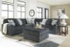 Picture of Midnight - Gunmetal LAF 4PC Sectional