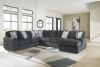 Picture of Midnight - Gunmetal LAF 4PC Sectional