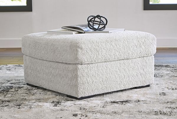 Picture of Cuddle Plush - Arctic Oversized Accent Ottoman