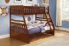 Picture of Rowe - Cherry Twin Over Full Bunk Bed