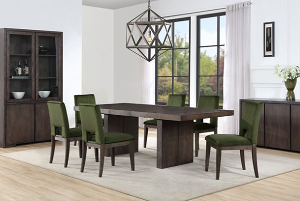 Picture of EVAN BROWN GREEN SIDE CHAIR