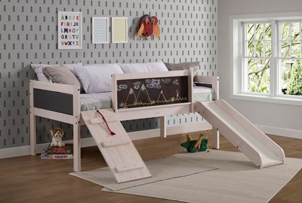 Picture of ART&PLAY WHITE TW LOW LOFT BED