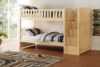 Picture of Bartly - Natural Twin Over Twin Step Bunk Bed