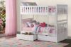 Picture of Galen - White Twin Over Twin Bunk Bed
