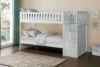 Picture of Galen - White Twin Over Twin Step Bunk Bed