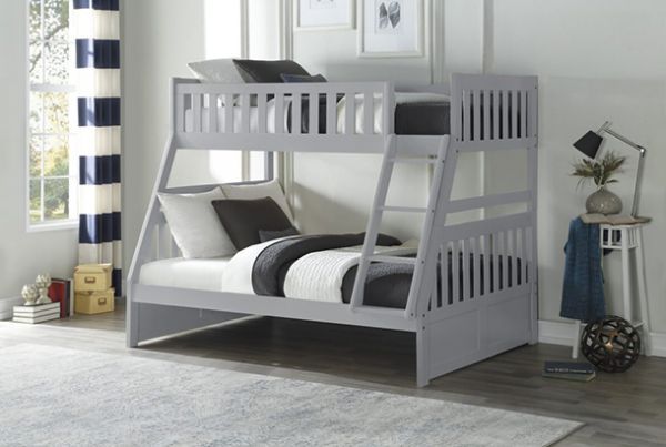 Picture of Orion - Gray Twin Over Full Bunk Bed