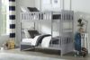 Picture of Orion - Gray Twin Over Twin Bunk Bed