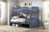 Picture of Nora - Blue Twin Over Full Bunk Bed