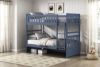 Picture of Nora - Blue Twin Over Twin Bunk Bed