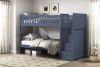 Picture of Nora - Blue Twin Over Twin Step Bunk Bed