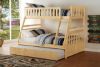 Picture of Bartly - Natural Twin Over Full Bunk Bed