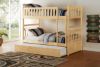 Picture of Bartly - Natural Twin Over Twin Bunk Bed