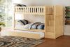Picture of Bartly - Natural Twin Over Twin Step Bunk Bed