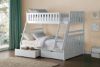 Picture of Galen - White Twin Over Full Bunk Bed