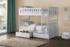 Picture of Galen - White Twin Over Twin Bunk Bed