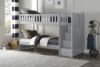 Picture of Orion - Gray Twin Over Twin Step Bunk Bed